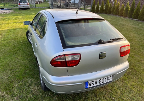 Seat Leon cena 6400 przebieg: 215615, rok produkcji 1999 z Września małe 562